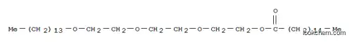 Molecular Structure of 84605-14-1 (2-[2-[2-(tetradecyloxy)ethoxy]ethoxy]ethyl palmitate)