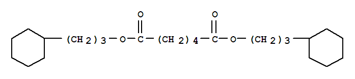 Hexanedioic acid,1,6-bis(3-cyclohexylpropyl) ester