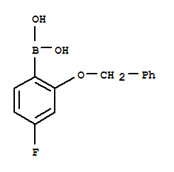 2-Benzyloxy-4-fluorophenylboronic acid