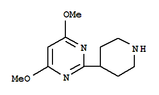 4,6-Dimethoxy-2-(piperidin-4-yl)pyrimidine