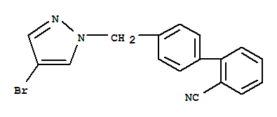 4'-(4-BROMO-PYRAZOL-1-YLMETHYL)-BIPHENYL-2-CARBONITRILE