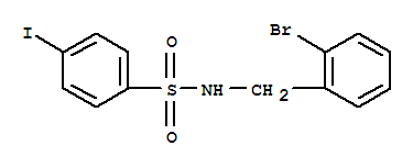 N-(2-BROMO-BENZYL)-4-IODO-BENZENESULFONAMIDE