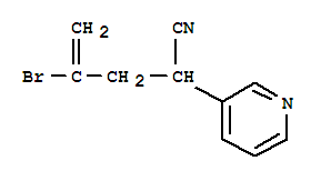 4-BROMO-2-PYRIDIN-3-YL-PENT-4-ENENITRILE
