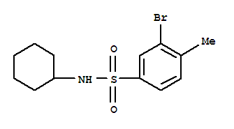 Benzenesulfonamide,3-bromo-N-cyclohexyl-4-methyl-