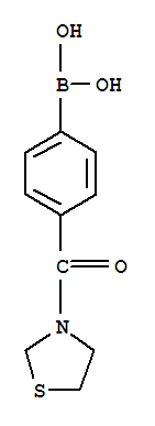 4-(THIAZOLINE-3-CARBONYL)BENZENEBORONIC ACID