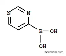 Molecular Structure of 852362-24-4 (Boronic acid,B-4-pyrimidinyl-)