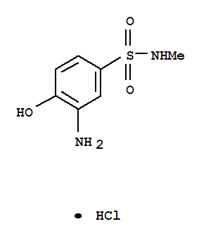 3-Amino-4-hydroxy-N-methylbenzenesulphonamide monohydrochloride