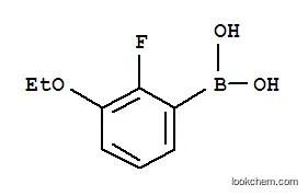 Molecular Structure of 855230-61-4 (3-ETHOXY-2-FLUOROPHENYLBORONIC ACID)