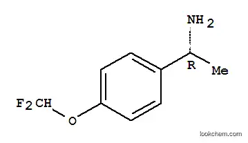 Benzenemethanamine, 4-(difluoromethoxy)-α-methyl-, (αR)-
