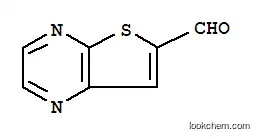 Molecular Structure of 857283-69-3 (THIENO[2,3-B]PYRAZINE-6-CARBALDEHYDE)