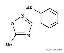 Molecular Structure of 859851-04-0 (3-(2-BROMOPHENYL)-5-METHYL-1,2,4-OXADIAZOLE)