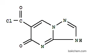 Molecular Structure of 86070-23-7 ([1,2,4]Triazolo[1,5-a]pyrimidine-6-carbonyl chloride, 1,5-dihydro-5-oxo- (9CI))