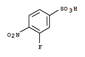 3-Fluoro-4-nitrobenzenesulfonic acid