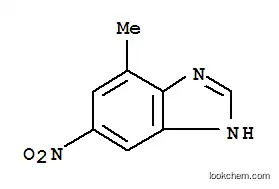 Molecular Structure of 861600-96-6 (1H-Benzimidazole,  7-methyl-5-nitro-)
