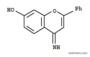 Molecular Structure of 861605-60-9 (1,4-Benzopyran-7-ol,4-imino-2-phenyl-)