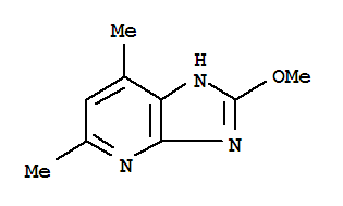 3H-IMIDAZO[4,5-B]PYRIDINE,2-METHOXY-5,7-DIMETHYL-