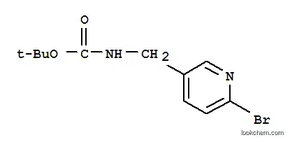 Molecular Structure of 864266-29-5 (5-(N-Boc-aminomethyl)-2-bromopyridine)