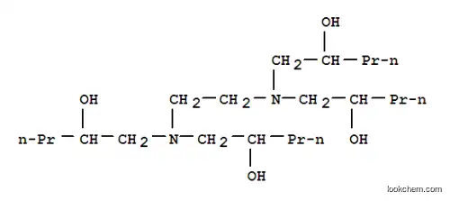 Molecular Structure of 86443-82-5 (2-Pentanol, 1,1',1'',1'''-(1,2-ethandiyldinitrilo) tetrakis)