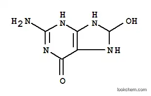 6H-Purin-6-one,  2-amino-1,7,8,9-tetrahydro-8-hydroxy-