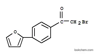 Molecular Structure of 868755-47-9 (2-BROMO-1-[4-(2-FURYL)PHENYL]ETHANONE)