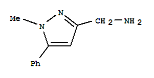 3-(Aminomethyl)-1-methyl-5-phenyl-1H-pyrazole 95+%