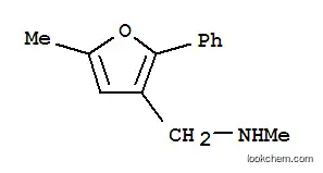 Molecular Structure of 869901-18-8 (N-METHYL-1-(5-METHYL-2-PHENYL-3-FURYL)METHYLAMINE 95)