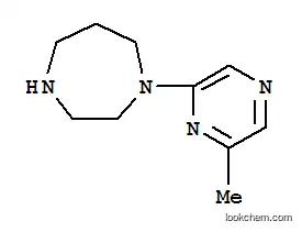 Molecular Structure of 869901-23-5 (1-(6-METHYLPYRAZIN-2-YL)-1,4-DIAZEPANE)
