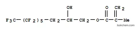 Molecular Structure of 86994-47-0 (3-PERFLUOROHEXYL-2-HYDROXYPROPYL METHACRYLATE)