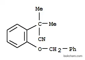 2-(2-(Benzyloxy)phenyl)-2-methylpropanenitrile