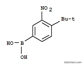 Molecular Structure of 871329-54-3 (4-TERT-BUTYL-3-NITROBENZENEBORONIC ACID)