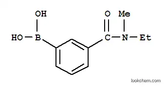 Molecular Structure of 871333-07-2 (3-(ETHYL(METHYL)CARBAMOYL)PHENYLBORONIC ACID)