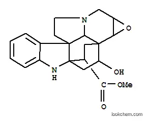 Molecular Structure of 87387-67-5 (methyl 20-hydroxy-6,7-epoxyaspidofractinine-3-carboxylate)