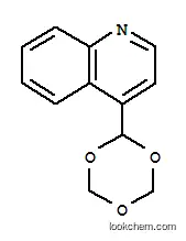 Molecular Structure of 873894-09-8 (Quinoline, 4-(1,3,5-trioxan-2-yl)- (9CI))