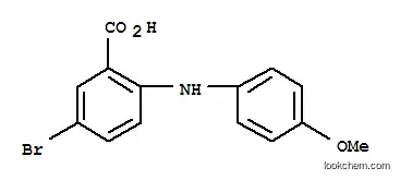 Molecular Structure of 873914-47-7 (5-BROMO-2-(4-METHOXY-PHENYLAMINO)-BENZOIC ACID)