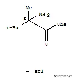 Molecular Structure of 873924-30-2 (L-alpha-Methylleucine methyl ester hydrochloride)