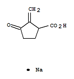 Cyclopentanecarboxylicacid, 2-methylene-3-oxo-, sodium salt (1:1) cas  874-21-5