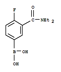 3-(Diethylcarbamoyl)-4-fluorobenzeneboronic acid 98%