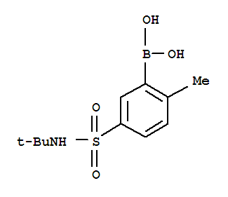 5-(N-TERT-BUTYLSULFAMOYL)-2-METHYLPHENYLBORONIC ACID