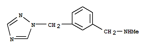 N-Methyl-N-[3-(1H-1,2,4-triazol-1-ylmethyl)benzyl]amine , 97%