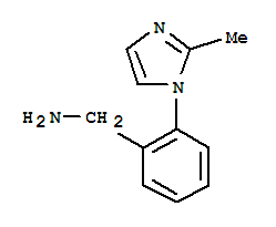 Benzenemethanamine,2-(2-methyl-1H-imidazol-1-yl)-