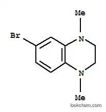 Molecular Structure of 876728-35-7 (6-BROMO-1,4-DIMETHYL-1,2,3,4-TETRAHYDROQUINOXALINE)