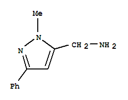 1H-Pyrazole-5-methanamine,1-methyl-3-phenyl-