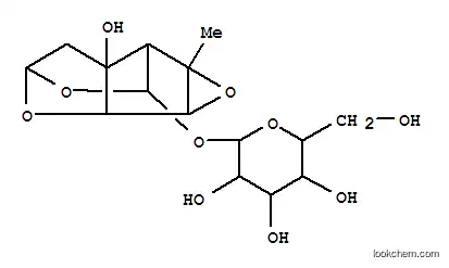 Molecular Structure of 87686-78-0 (b-D-Glucopyranoside,(1aR,1bS,2S,4R,5aS,6S,6aS)-octahydro-5a-hydroxy-1a-methyl-4,6-epoxyoxireno[4,5]cyclopenta[1,2-c]pyran-2-yl)