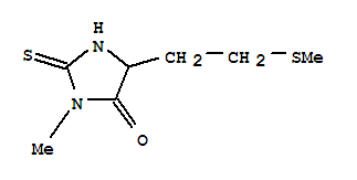 4-Imidazolidinone,3-methyl-5-[2-(methylthio)ethyl]-2-thioxo-