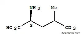 Molecular Structure of 87828-86-2 (L-Leucine-5,5,5-d3)