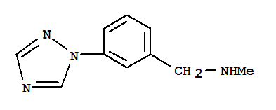 N-Methyl-N-[3-(1H-1,2,4-triazol-1-yl)benzyl]amine , 97%