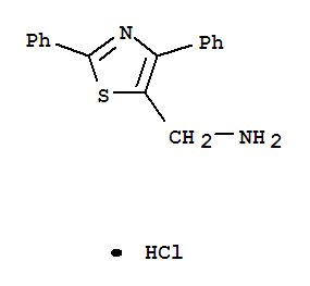 Best price/ (2,4-Diphenyl-1,3-thiazol-5-yl)methylamine hydrochloride, 95%  CAS NO.879896-44-3