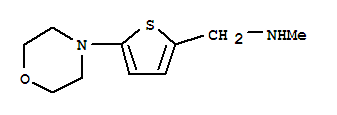 N-Methyl-N-[(5-morpholin-4-ylthien-2-yl)methyl]amine, 97%