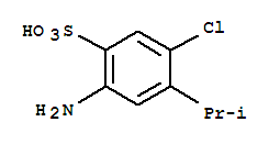 2-AMINO-4-ISOPROPYL-5-CHLOROBENZENESULFONIC ACID
