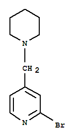 2-Bromo-4-(piperidinomethyl)pyridine